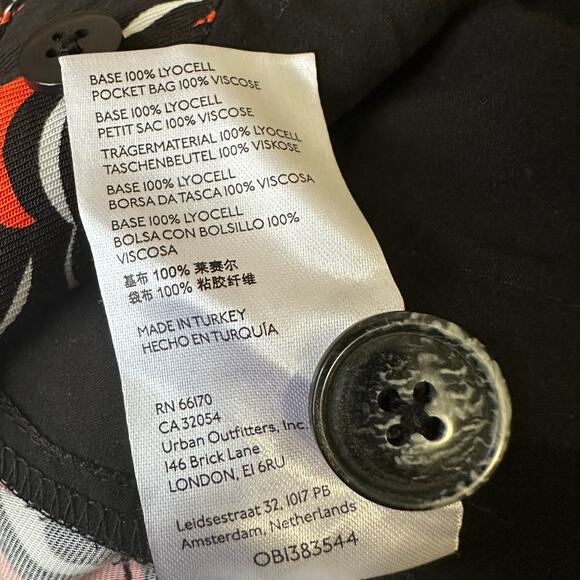 ANTHROPOLOGIE Breezy Printed Straight Pants Multi Motif Relaxed Boho - Picture 11 of 15